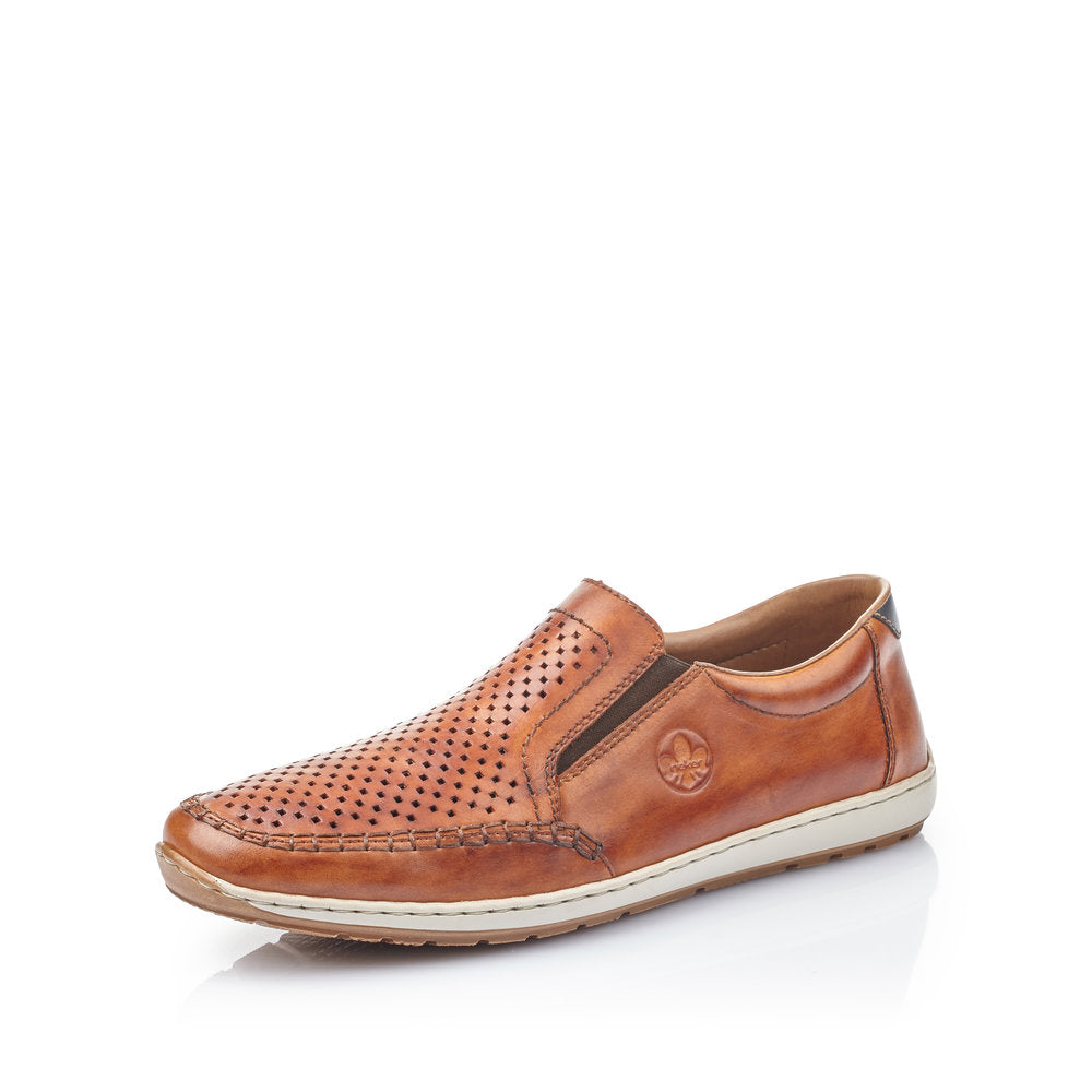 Rieker 08868-24 Mens Slip-on Shoes Rieker Mens Shoes - Elasticated Colours Ltd, Colours, Colours Farnham, Colours Shoes