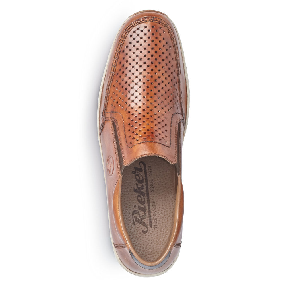 Rieker 08868-24 Mens Slip-on Shoes Rieker Mens Shoes - Elasticated Colours Ltd, Colours, Colours Farnham, Colours Shoes