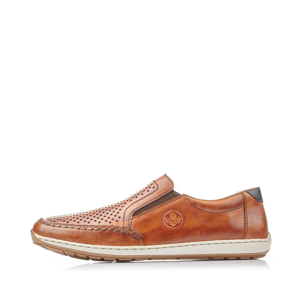 Rieker 08868-24 Mens Slip-on Shoes Rieker Mens Shoes - Elasticated Colours Ltd, Colours, Colours Farnham, Colours Shoes