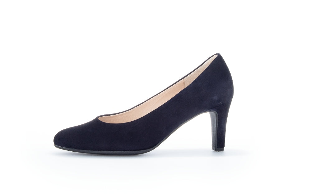 Gabor Edina 21.410 Ladies Court Shoes suede, leather, premium, luxurious Colours Ltd, Colours, Colours Farnham, Colours Shoes