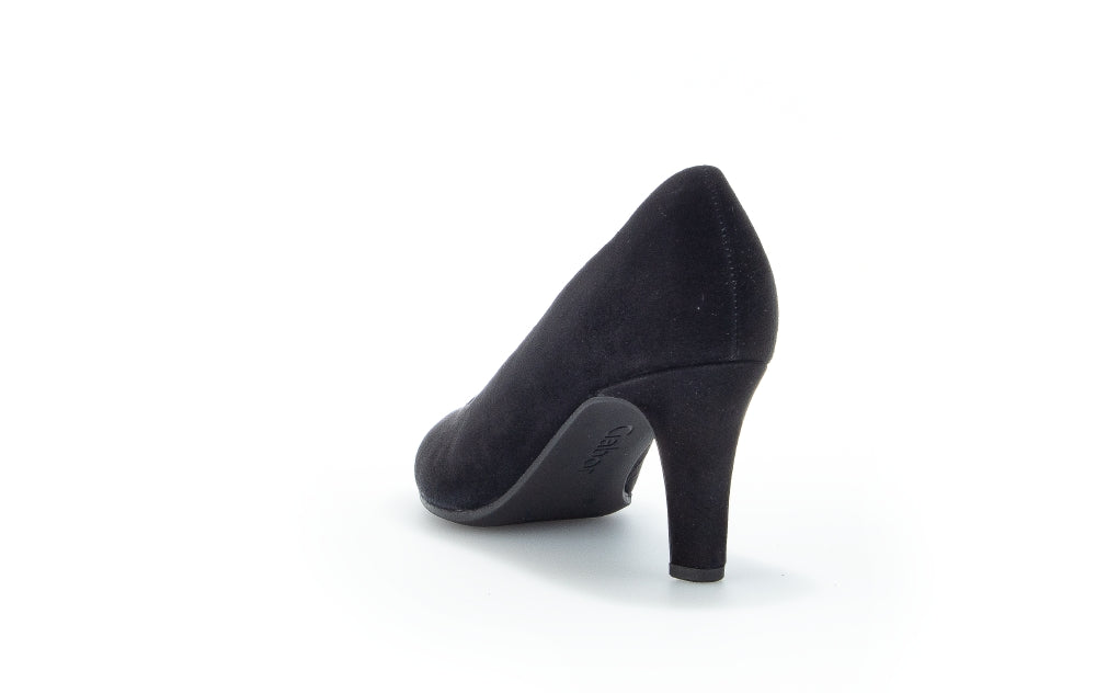 Gabor Edina 21.410 Ladies Court Shoes suede, leather, premium, luxurious Colours Ltd, Colours, Colours Farnham, Colours Shoes