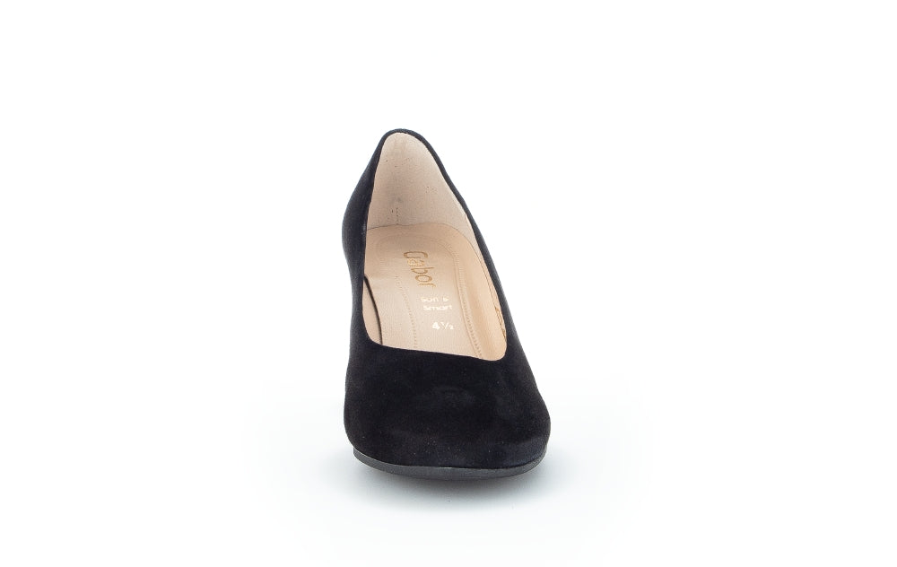 Gabor Edina 21.410 Ladies Court Shoes suede, leather, premium, luxurious Colours Ltd, Colours, Colours Farnham, Colours Shoes