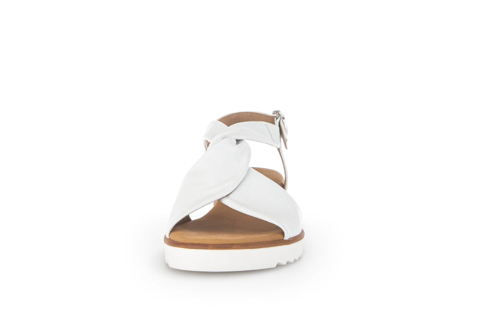 Gabor Rich 22.751 Ladies Low Wedge Sandals leather, wedged heel, buckle Colours Ltd, Colours, Colours Farnham, Colours Shoes