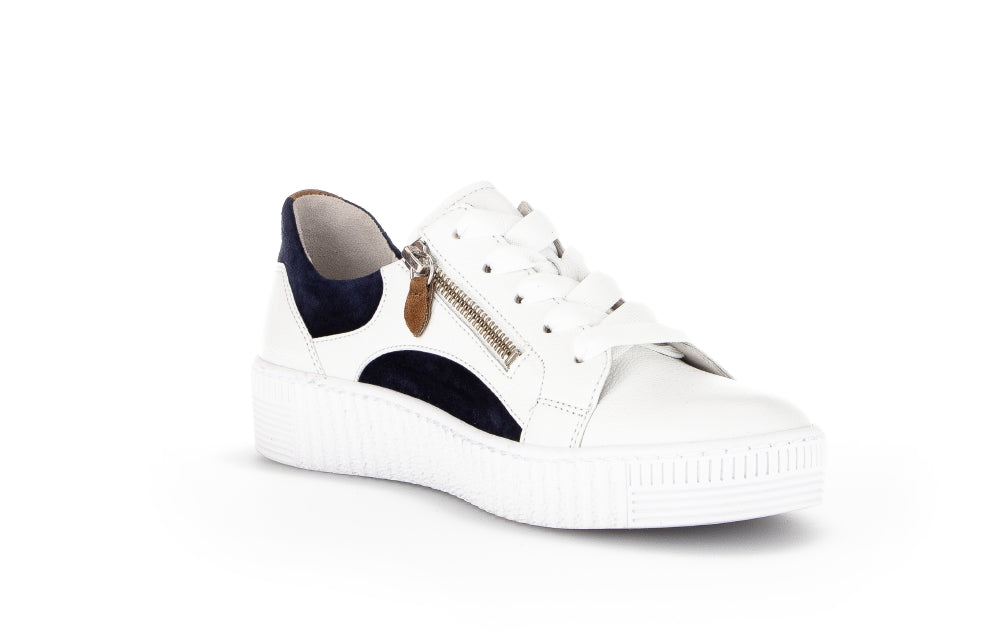 Gabor Wemo 23.330.20 Ladies Trainers leather, suede, side zip Colours Ltd, Colours, Colours Farnham, Colours Shoes