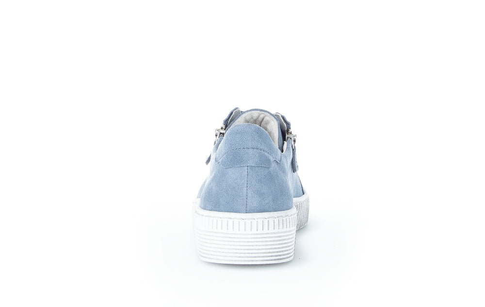 Gabor Wisdom 23.334 Ladies Fashion Trainers leather, suede, two zip, side zip Colours Ltd, Colours, Colours Farnham, Colours Shoes
