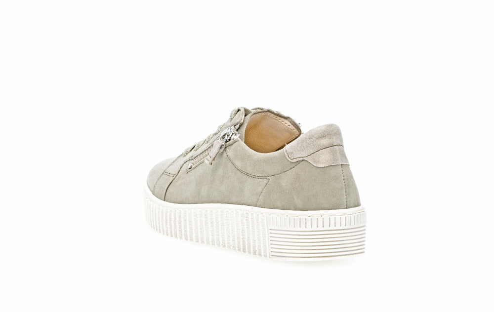 Gabor Wisdom 23.334 Ladies Fashion Trainers leather, suede, two zip, side zip Colours Ltd, Colours, Colours Farnham, Colours Shoes