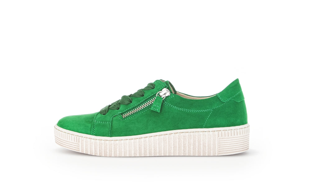 Gabor Wisdom 23.334 Ladies Fashion Trainers leather, suede, two zip, side zip Colours Ltd, Colours, Colours Farnham, Colours Shoes