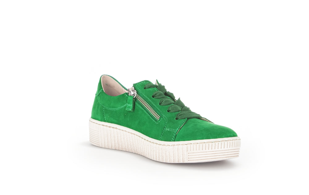 Gabor Wisdom 23.334 Ladies Fashion Trainers leather, suede, two zip, side zip Colours Ltd, Colours, Colours Farnham, Colours Shoes