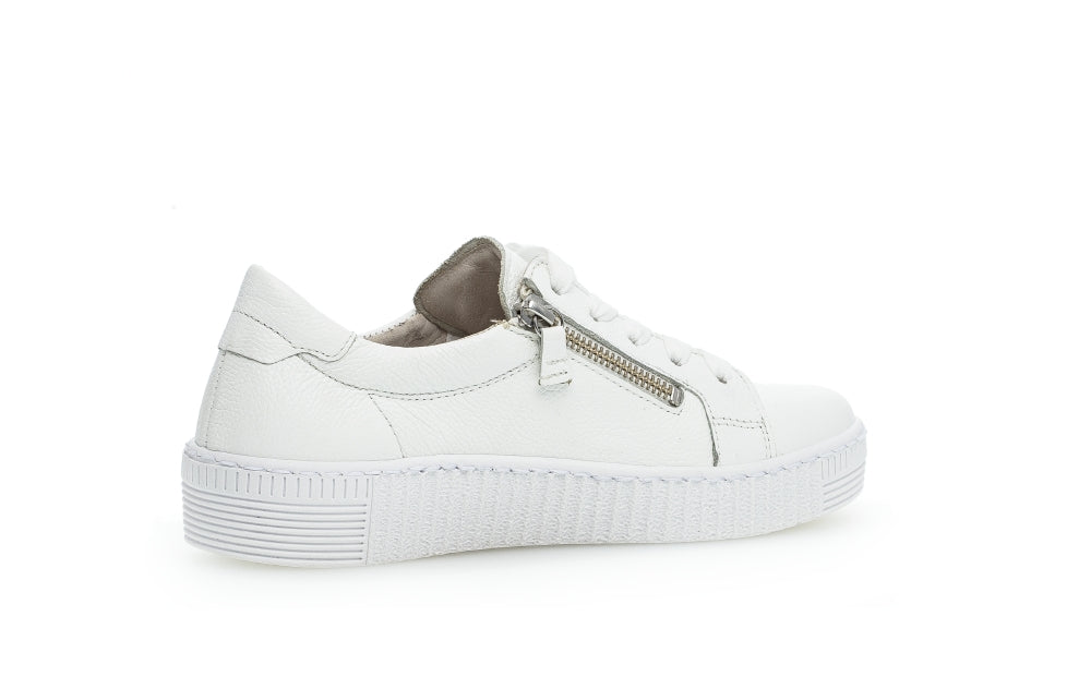 Gabor Wisdom 23.334 Ladies Fashion Trainers leather, suede, two zip, side zip Colours Ltd, Colours, Colours Farnham, Colours Shoes