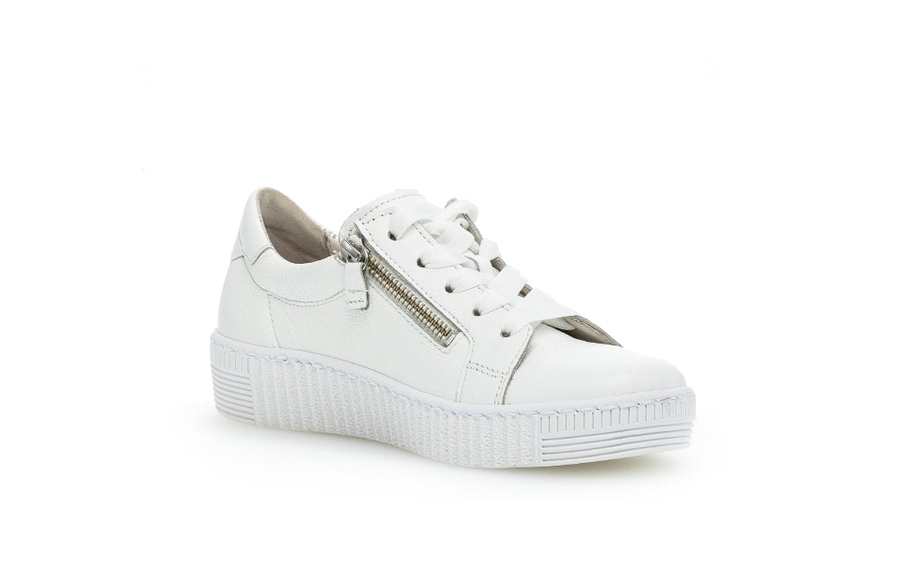 Gabor Wisdom 23.334 Ladies Fashion Trainers leather, suede, two zip, side zip Colours Ltd, Colours, Colours Farnham, Colours Shoes