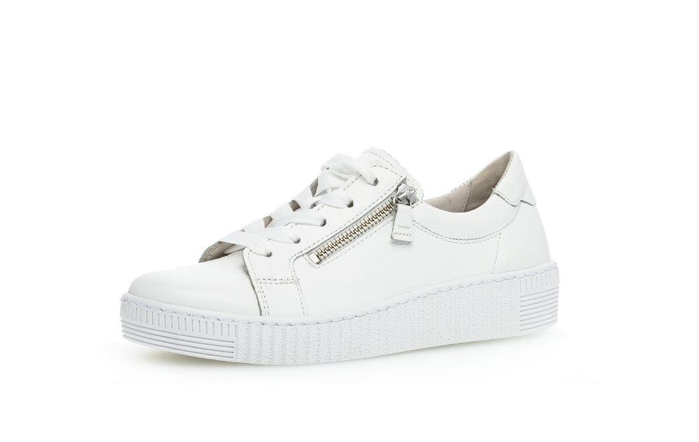 Gabor Wisdom 23.334 Ladies Fashion Trainers leather, suede, two zip, side zip Colours Ltd, Colours, Colours Farnham, Colours Shoes