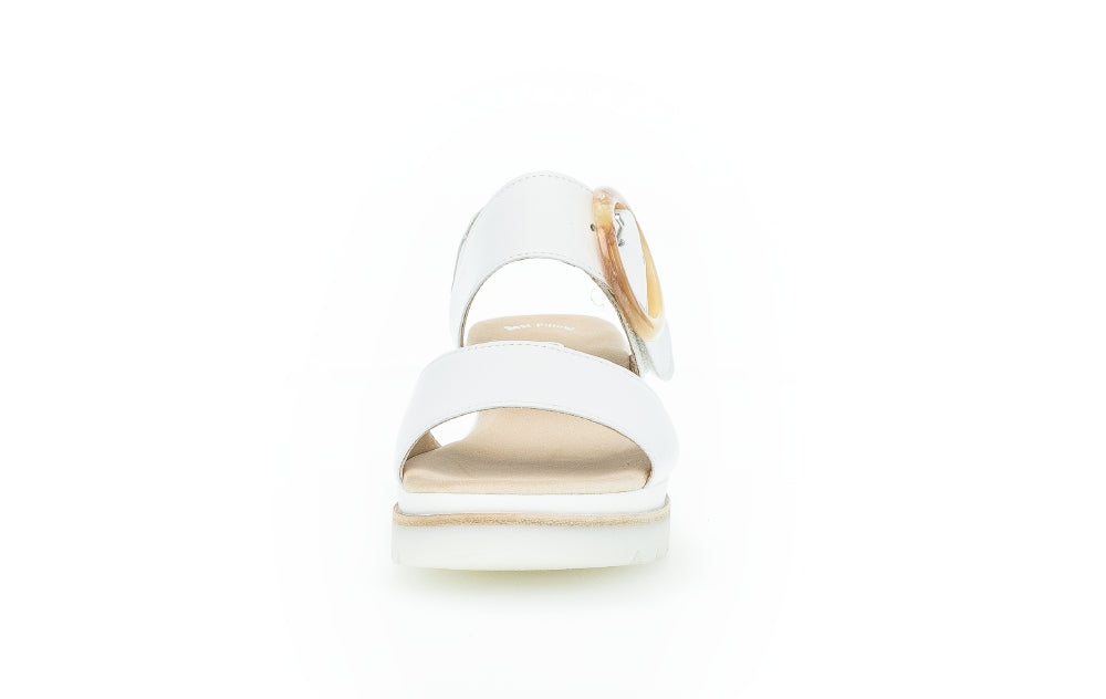 Gabor Yeo 24.645 Ladies Plateau Sandals wedged heel,leather,rip tape Colours Ltd, Colours, Colours Farnham, Colours Shoes