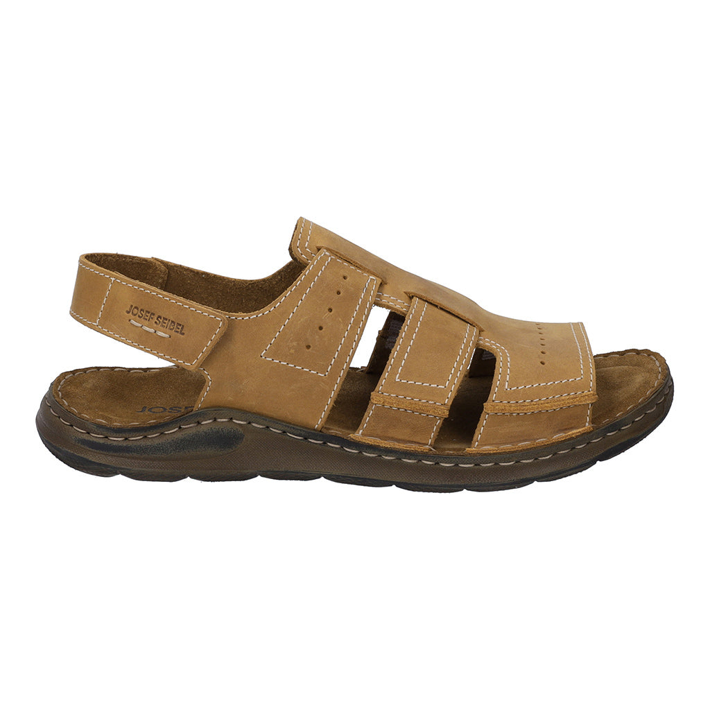 Josef Seibel Maverick 13 Mens Sandals leather open toe sandals with adjustable strap Colours Ltd, Colours, Colours Farnham, Colours Shoes