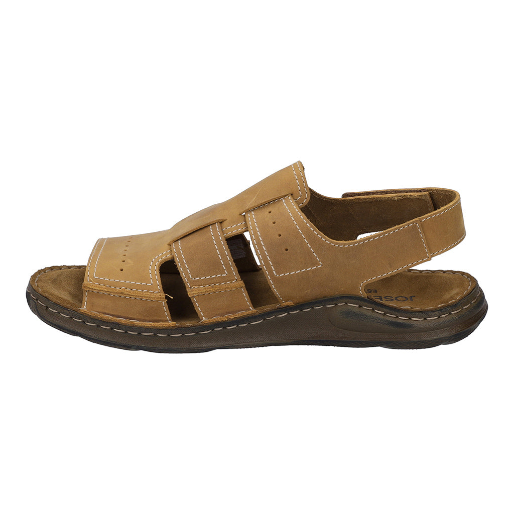 Josef Seibel Maverick 13 Mens Sandals leather open toe sandals with adjustable strap Colours Ltd, Colours, Colours Farnham, Colours Shoes