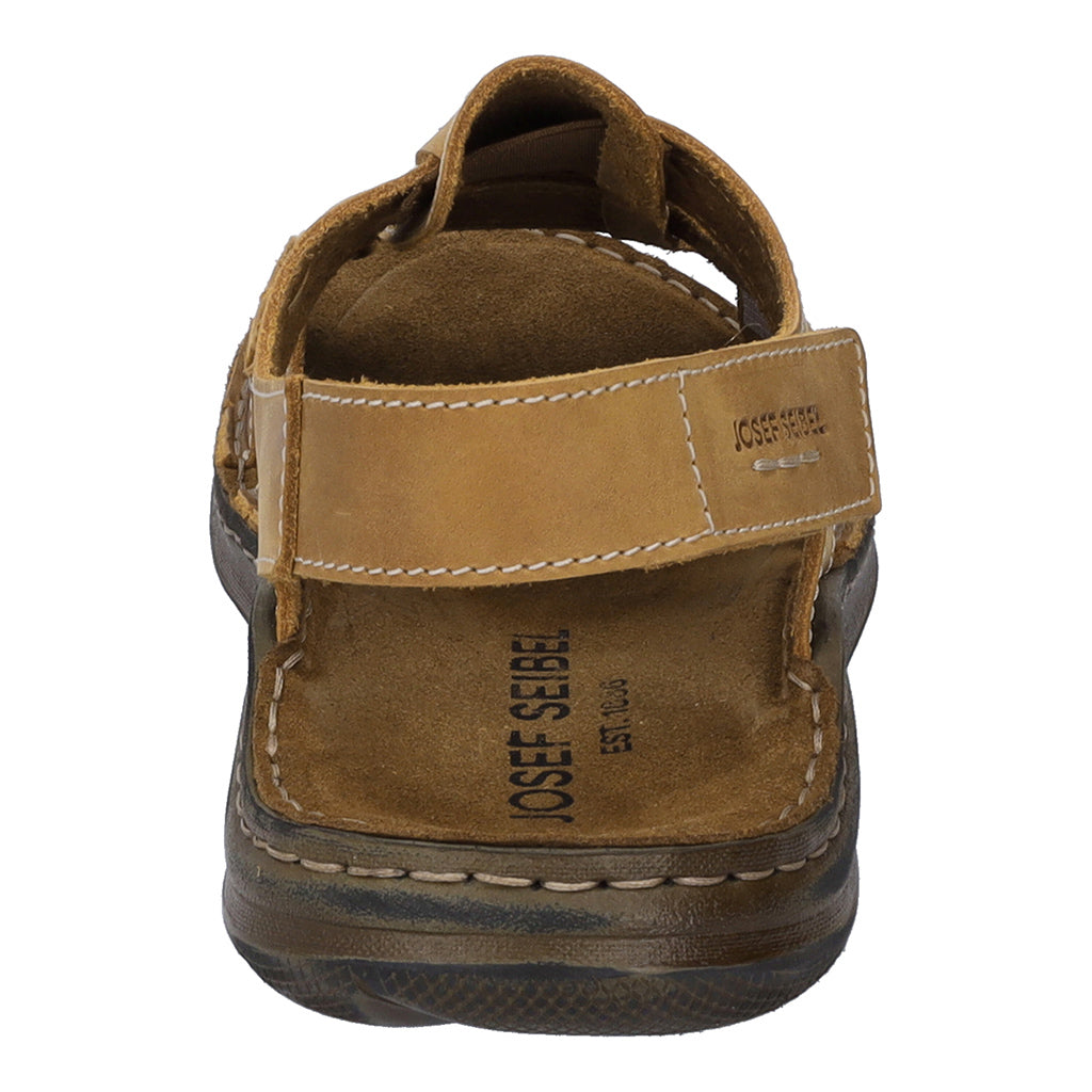 Josef Seibel Maverick 13 Mens Sandals leather open toe sandals with adjustable strap Colours Ltd, Colours, Colours Farnham, Colours Shoes