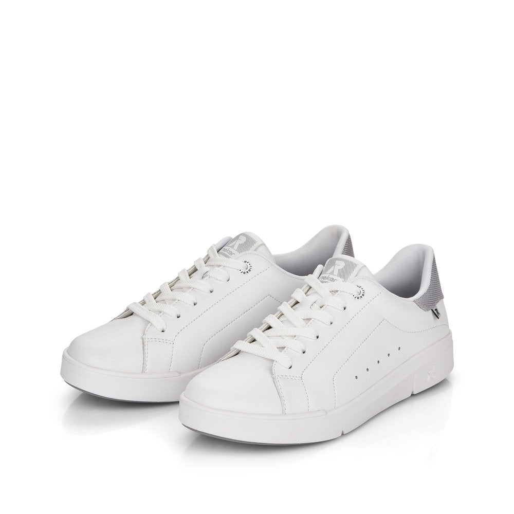 Rieker 41902-80 Ladies Trainers Women's sports trainers in white Colours Ltd, Colours, Colours Farnham, Colours Shoes