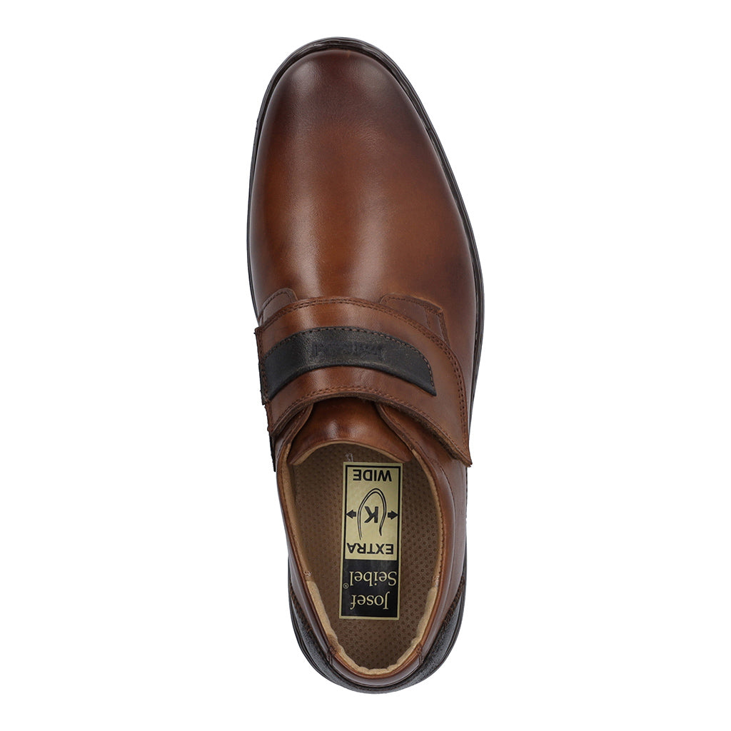 Josef Seibel Alastair 02 Mens Shoes smart-casual, adjustable strap,leather upper and lining,cushioned footbed Colours Ltd, Colours, Colours Farnham, Colours Shoes