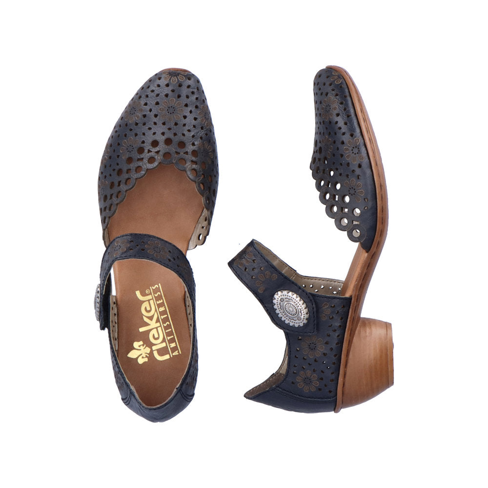 Rieker 43770-22 Ladies Closed-Toe Sandals open Rieker sandals Colours Ltd, Colours, Colours Farnham, Colours Shoes