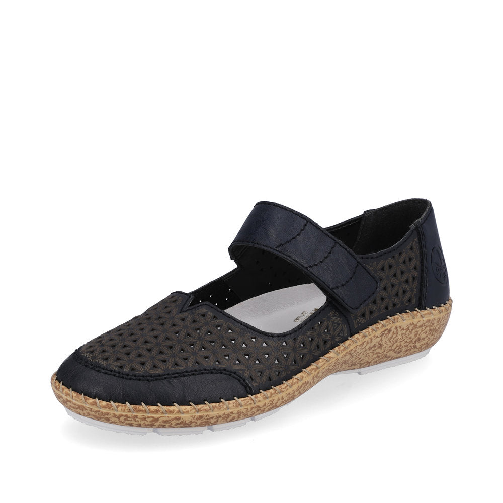 Rieker 44864-14 Ladies Shoes Rieker Ladies Shoes - Hook & Loop Colours Ltd, Colours, Colours Farnham, Colours Shoes