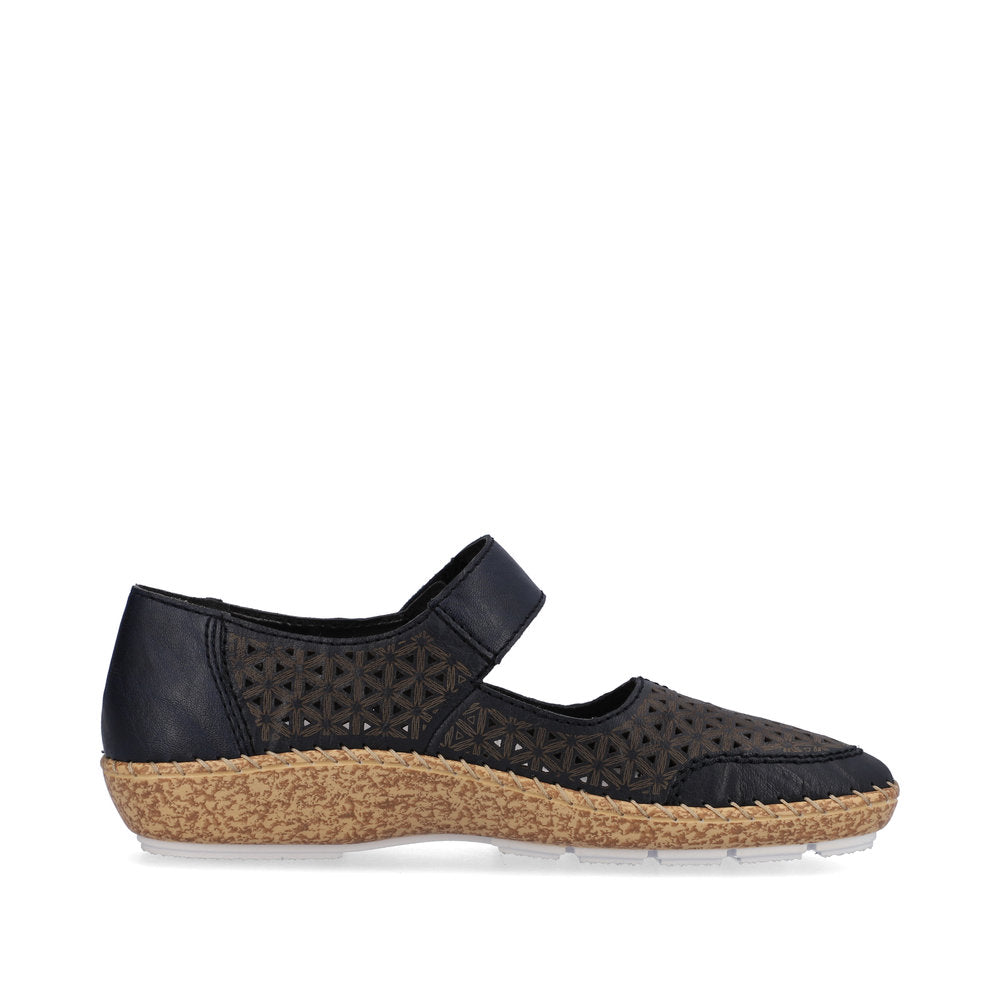 Rieker 44864-14 Ladies Shoes Rieker Ladies Shoes - Hook & Loop Colours Ltd, Colours, Colours Farnham, Colours Shoes