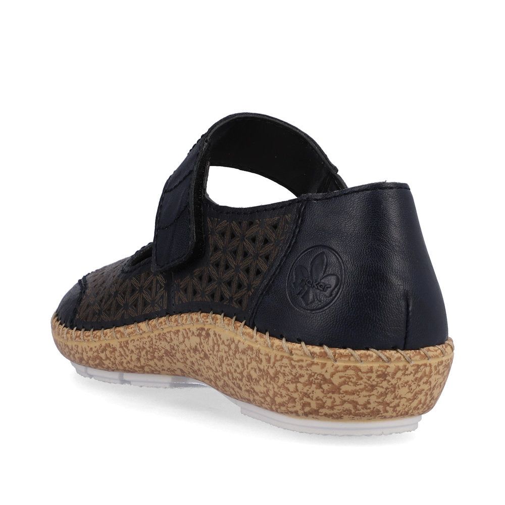 Rieker 44864-14 Ladies Shoes Rieker Ladies Shoes - Hook & Loop Colours Ltd, Colours, Colours Farnham, Colours Shoes