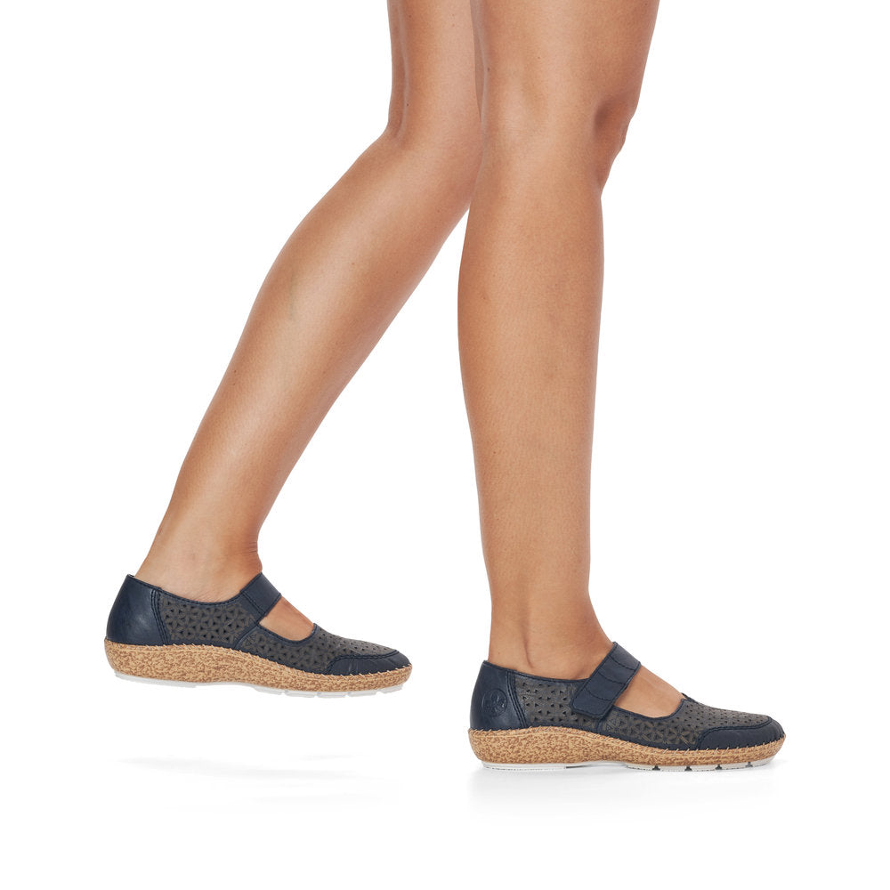 Rieker 44864-14 Ladies Shoes Rieker Ladies Shoes - Hook & Loop Colours Ltd, Colours, Colours Farnham, Colours Shoes