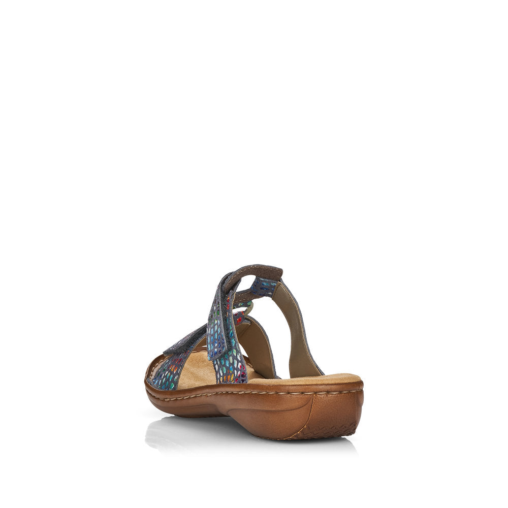 Rieker 608P9-10 Ladies Slip-on Sandals Women Sandals - Slip-On Colours Ltd, Colours, Colours Farnham, Colours Shoes