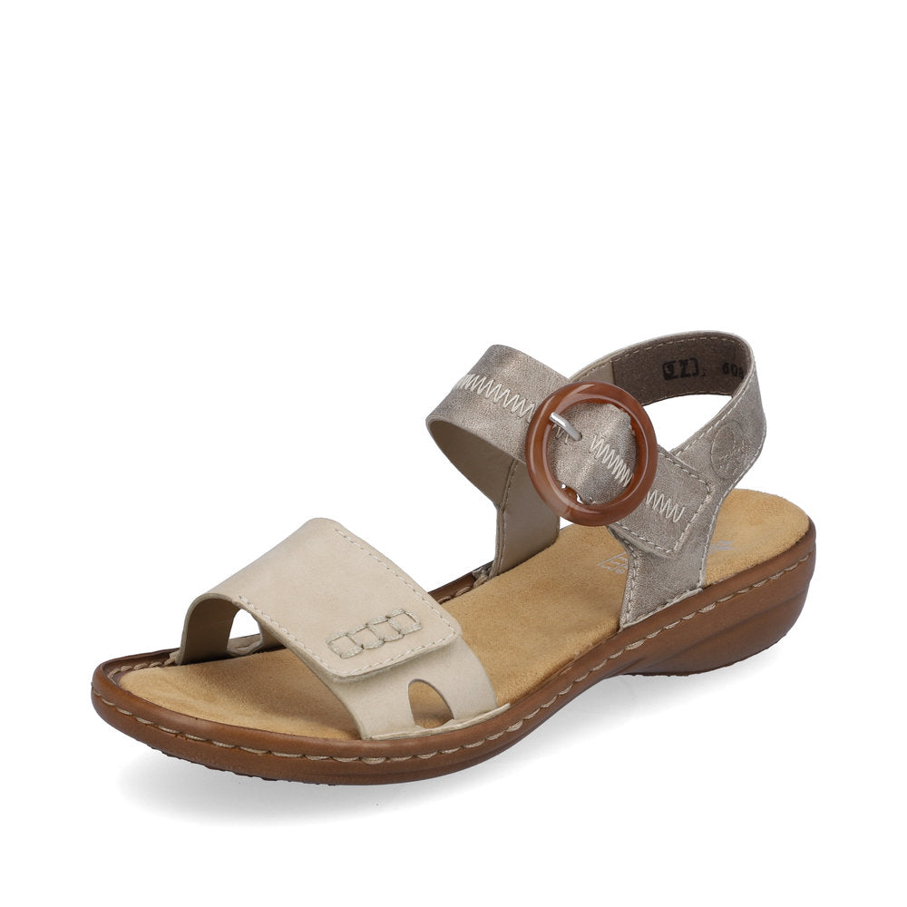 Rieker 608Z3 Ladies Sandals Rieker Ladies Sandals - Hook & Loop Colours Ltd, Colours, Colours Farnham, Colours Shoes