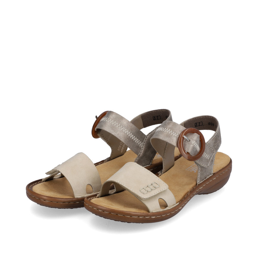 Rieker 608Z3 Ladies Sandals Rieker Ladies Sandals - Hook & Loop Colours Ltd, Colours, Colours Farnham, Colours Shoes