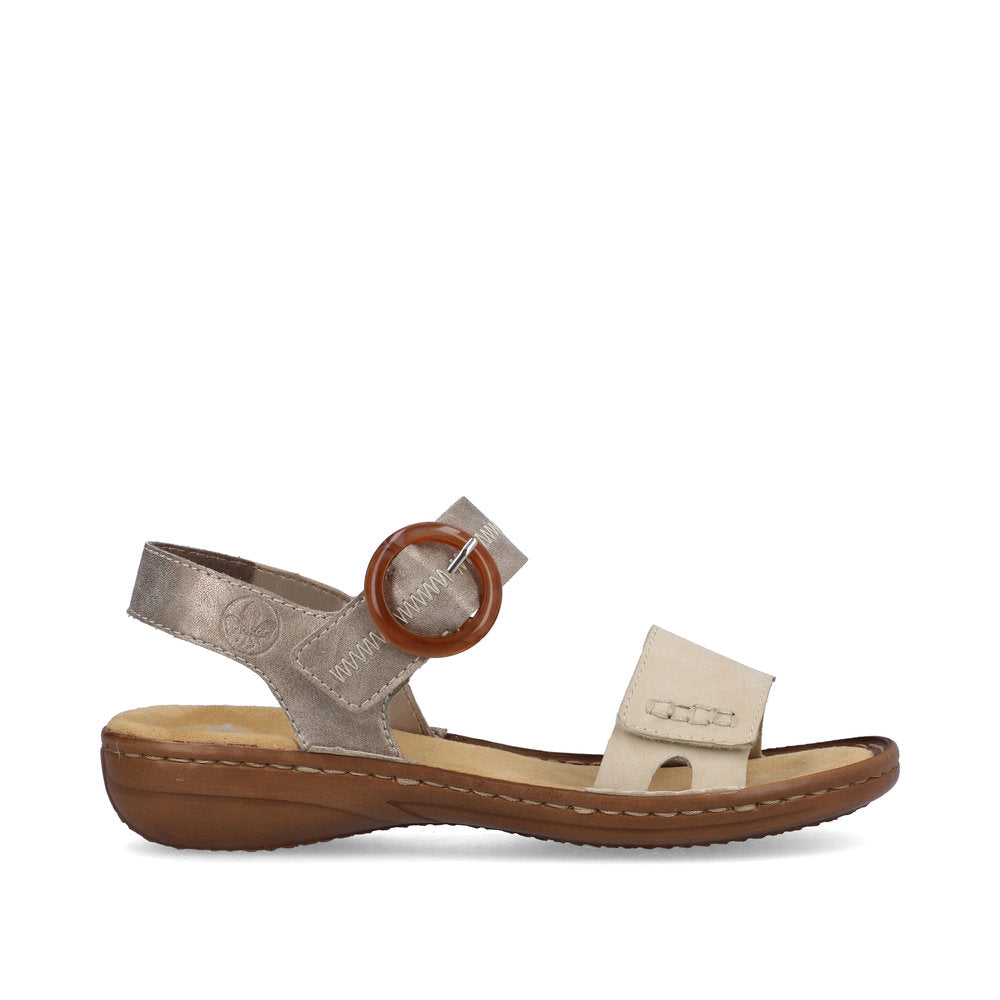 Rieker 608Z3 Ladies Sandals Rieker Ladies Sandals - Hook & Loop Colours Ltd, Colours, Colours Farnham, Colours Shoes