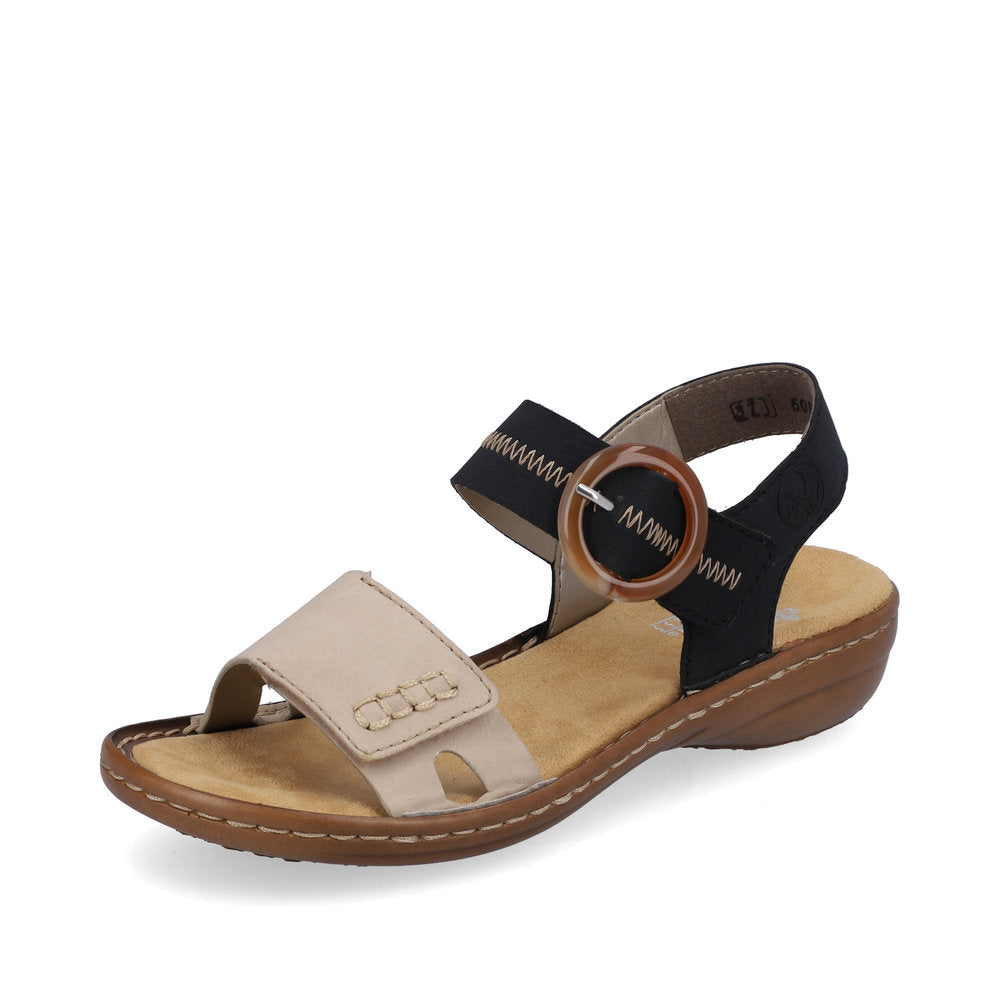 Rieker 608Z3 Ladies Sandals Rieker Ladies Sandals - Hook & Loop Colours Ltd, Colours, Colours Farnham, Colours Shoes