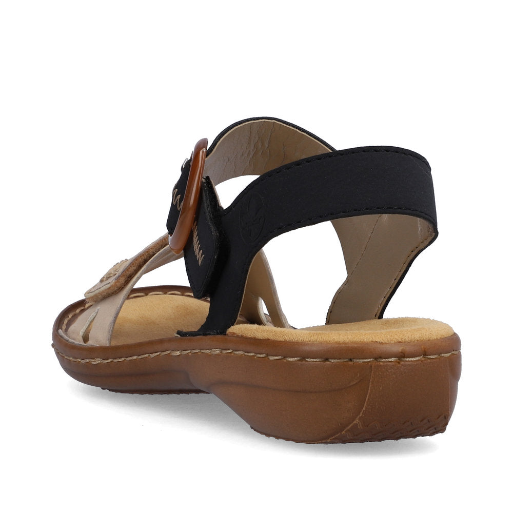 Rieker 608Z3 Ladies Sandals Rieker Ladies Sandals - Hook & Loop Colours Ltd, Colours, Colours Farnham, Colours Shoes
