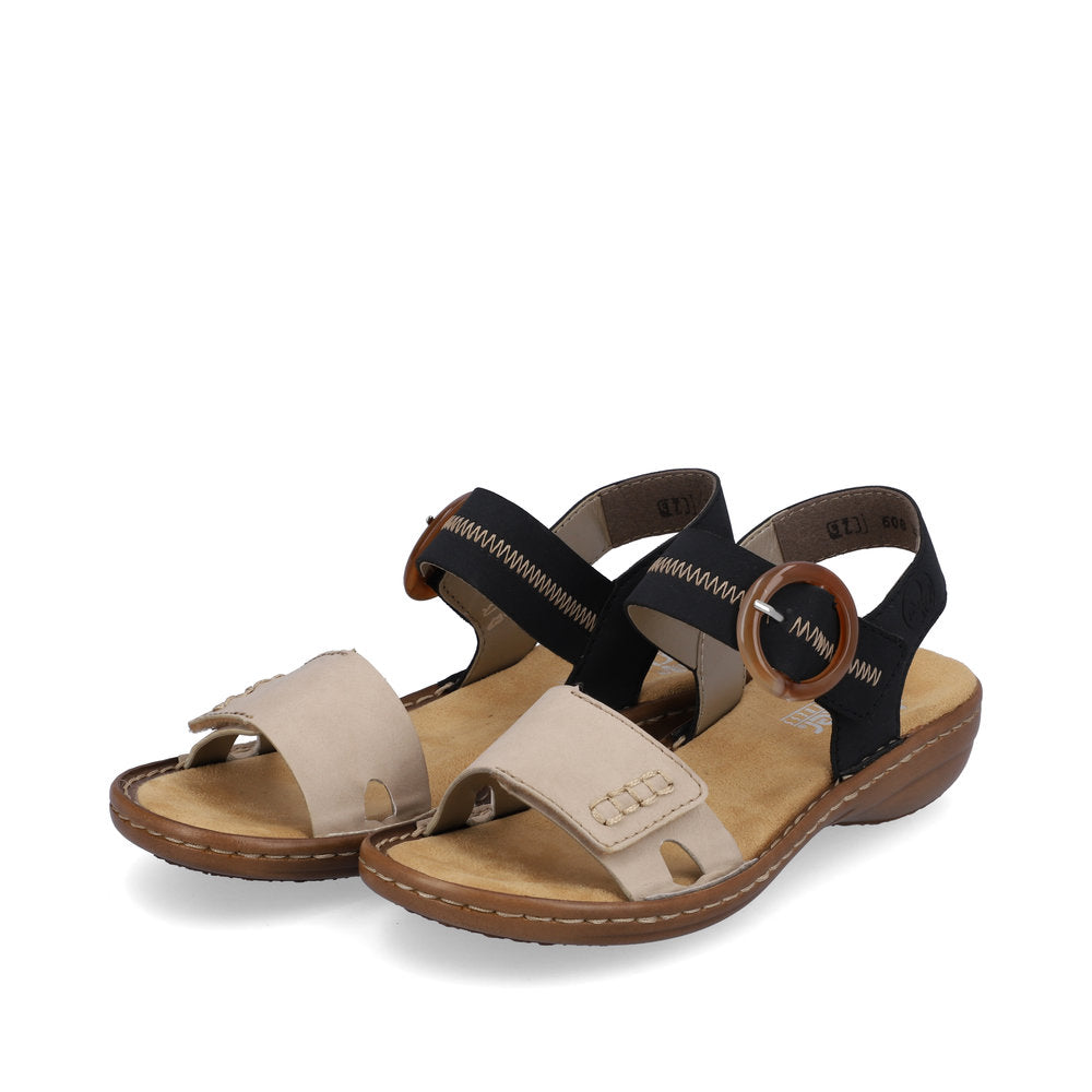 Rieker 608Z3 Ladies Sandals Rieker Ladies Sandals - Hook & Loop Colours Ltd, Colours, Colours Farnham, Colours Shoes