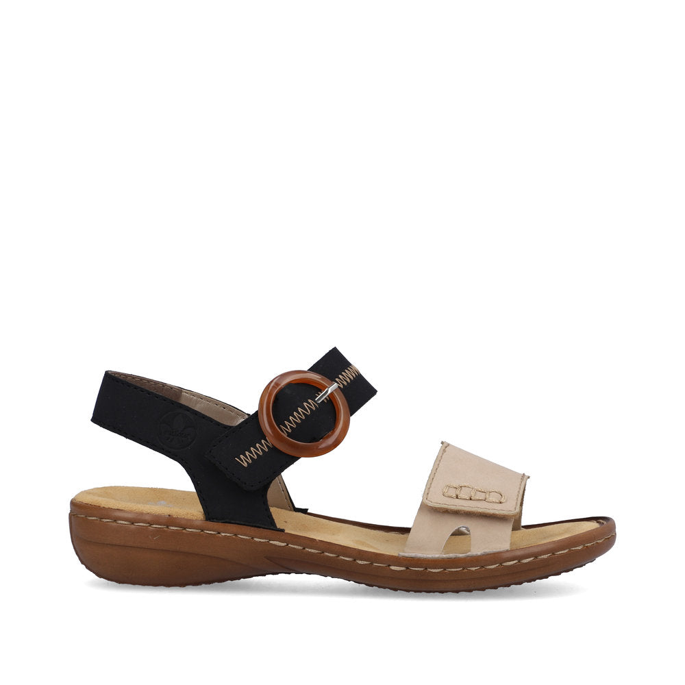 Rieker 608Z3 Ladies Sandals Rieker Ladies Sandals - Hook & Loop Colours Ltd, Colours, Colours Farnham, Colours Shoes