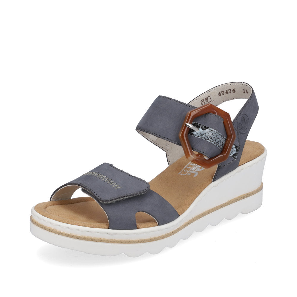 Rieker 67476 Ladies Sandals Rieker Ladies Sandals - Hook & Loop Colours Ltd, Colours, Colours Farnham, Colours Shoes