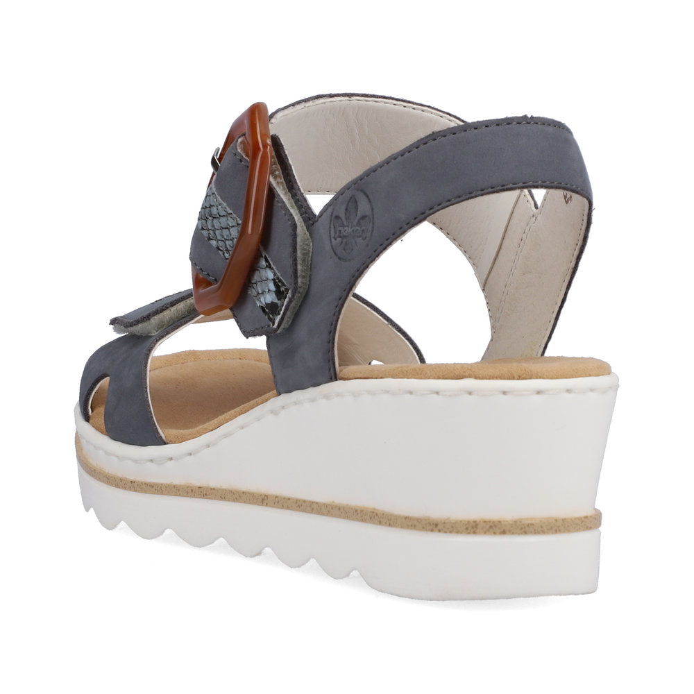 Rieker 67476 Ladies Sandals Rieker Ladies Sandals - Hook & Loop Colours Ltd, Colours, Colours Farnham, Colours Shoes
