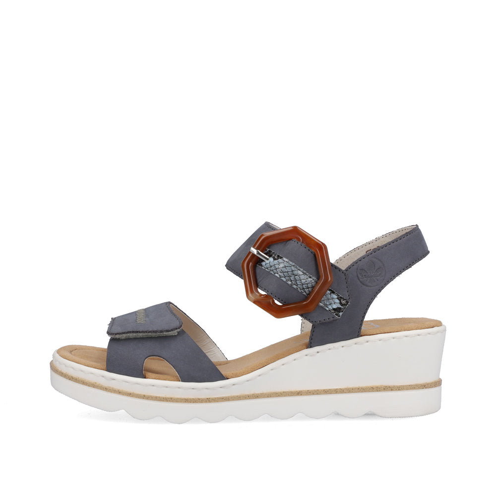Rieker 67476 Ladies Sandals Rieker Ladies Sandals - Hook & Loop Colours Ltd, Colours, Colours Farnham, Colours Shoes