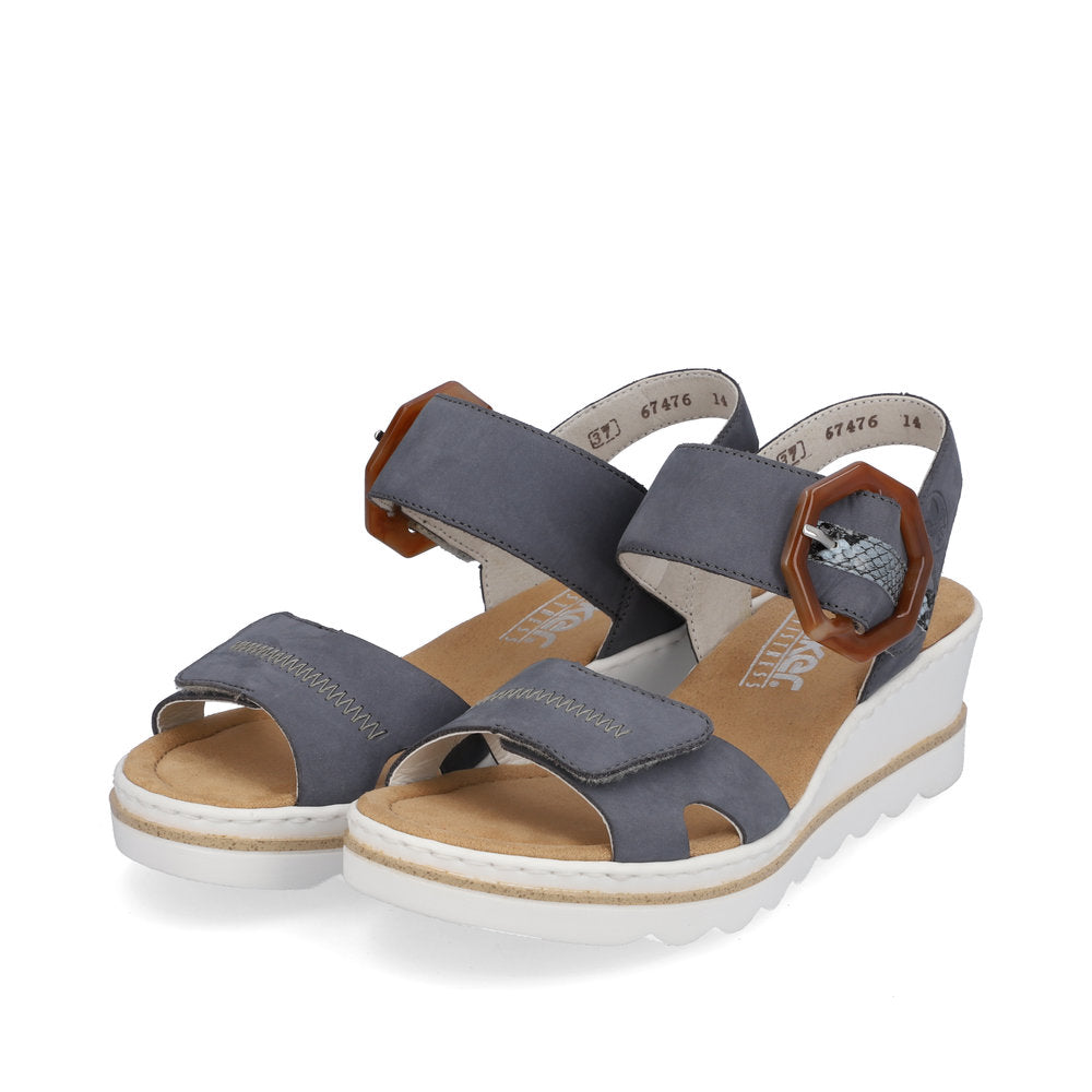 Rieker 67476 Ladies Sandals Rieker Ladies Sandals - Hook & Loop Colours Ltd, Colours, Colours Farnham, Colours Shoes