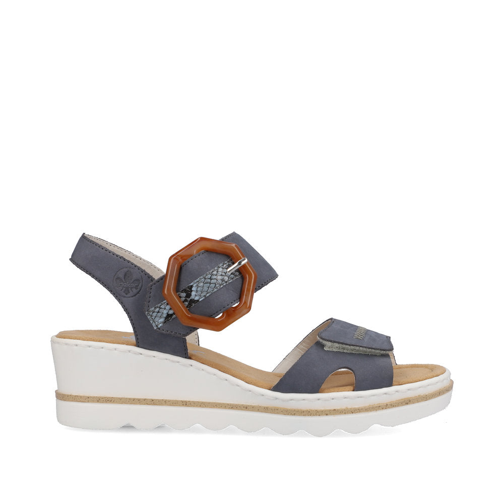 Rieker 67476 Ladies Sandals Rieker Ladies Sandals - Hook & Loop Colours Ltd, Colours, Colours Farnham, Colours Shoes