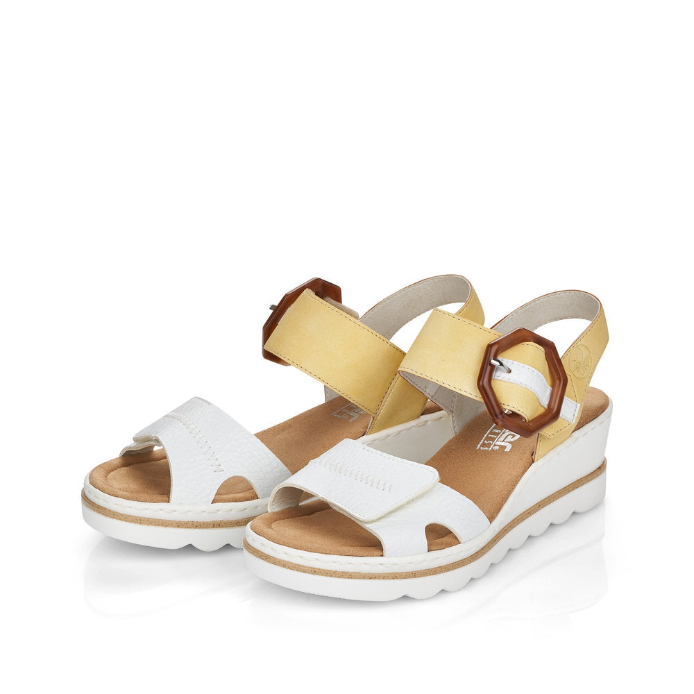 Rieker 67476 Ladies Sandals Rieker Ladies Sandals - Hook & Loop Colours Ltd, Colours, Colours Farnham, Colours Shoes