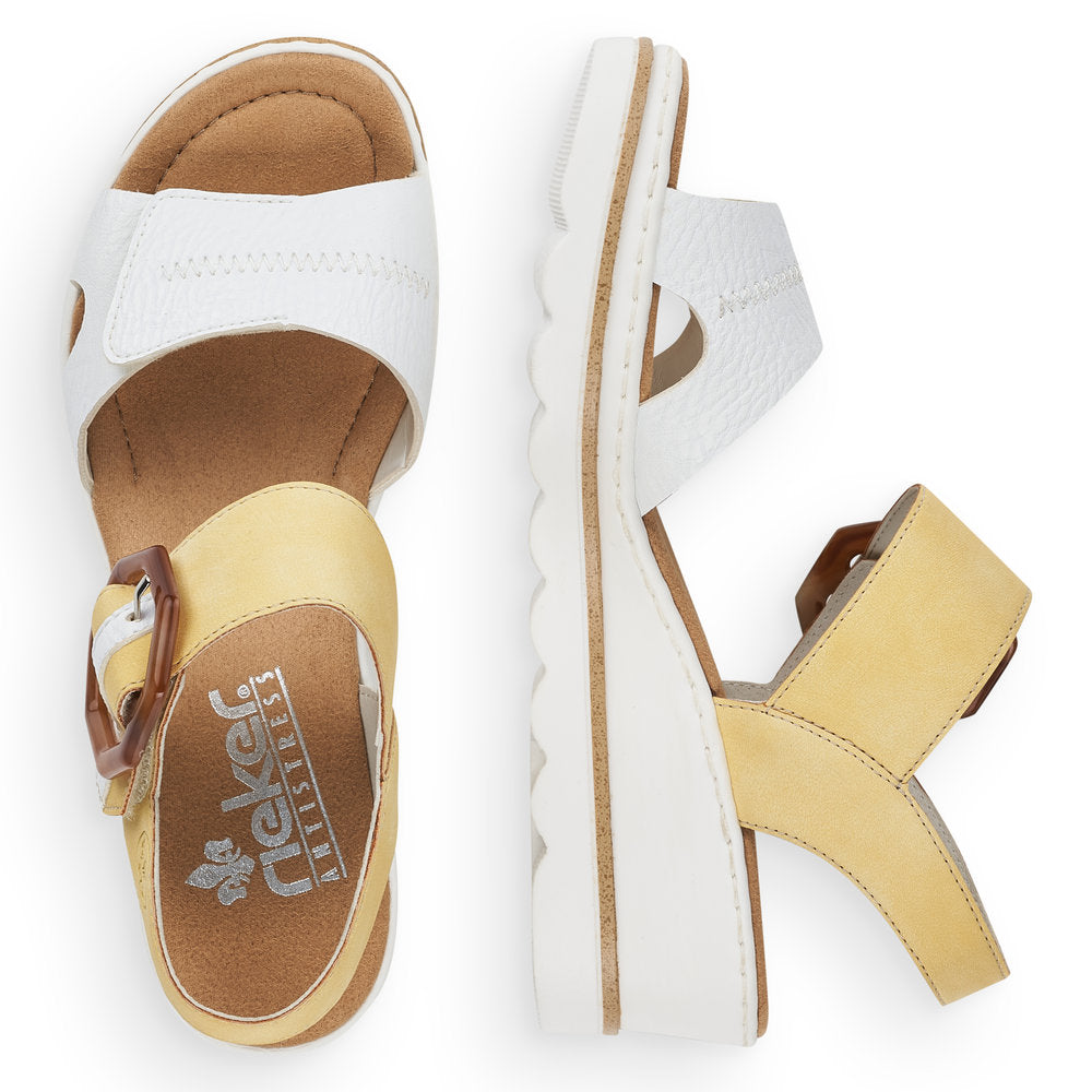 Rieker 67476 Ladies Sandals Rieker Ladies Sandals - Hook & Loop Colours Ltd, Colours, Colours Farnham, Colours Shoes