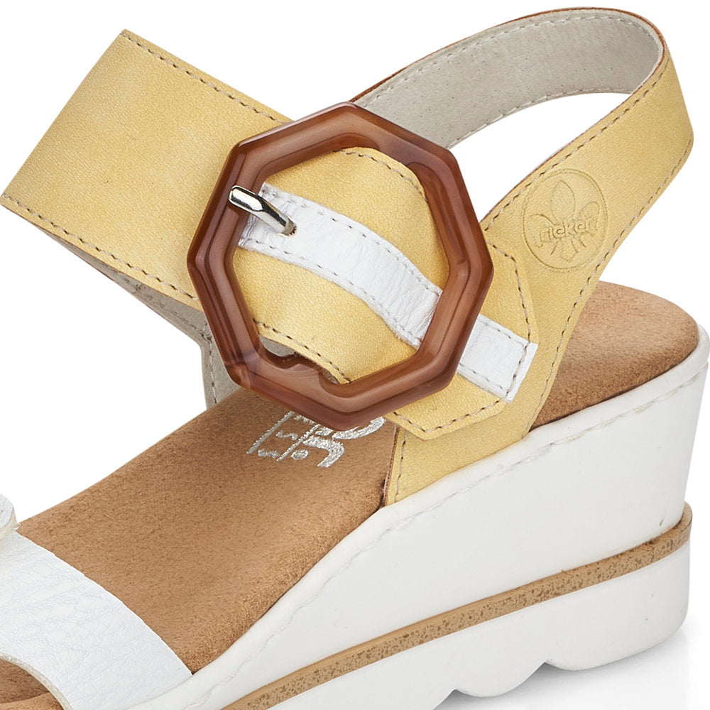 Rieker 67476 Ladies Sandals Rieker Ladies Sandals - Hook & Loop Colours Ltd, Colours, Colours Farnham, Colours Shoes