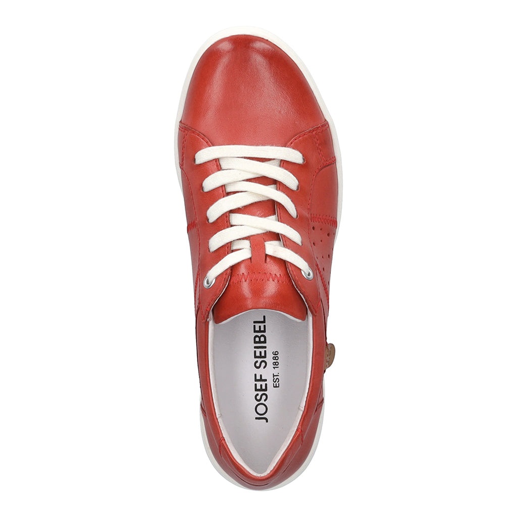 Josef Seibel Caren 01 Ladies Trainers cushioned insole, soft leather linings Colours Ltd, Colours, Colours Farnham, Colours Shoes