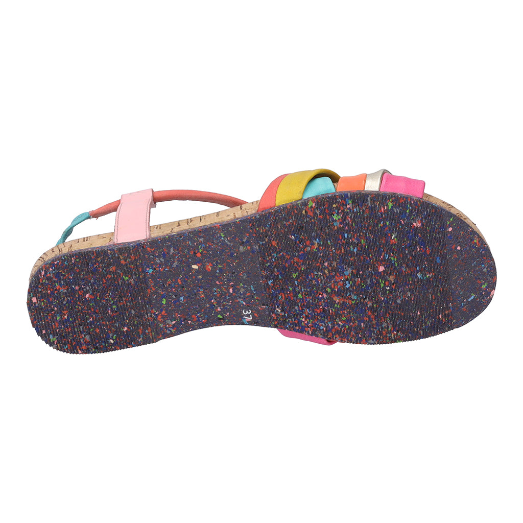 Josef Seibel Henriette 03 Ladies Sandals slingback, leather, multicolour Colours Ltd, Colours, Colours Farnham, Colours Shoes