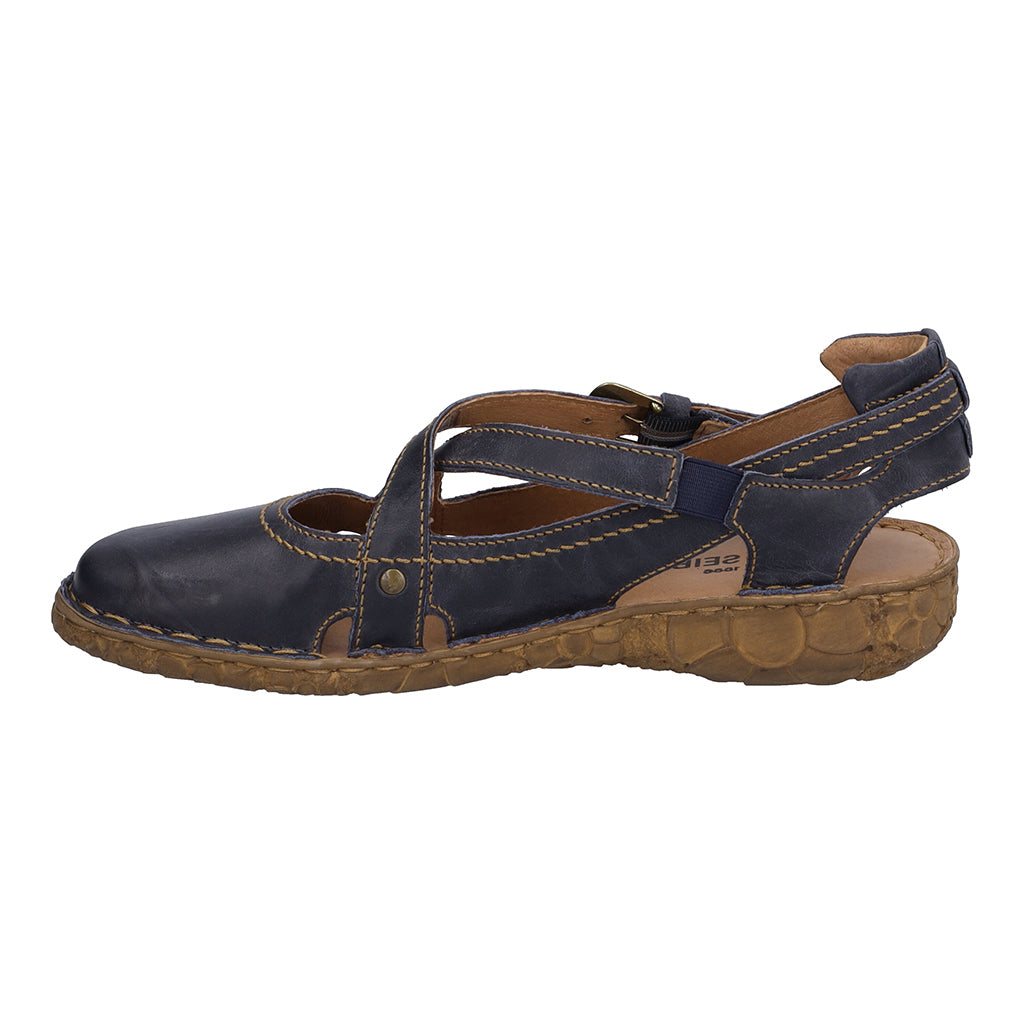 Josef Seibel Rosalie 13 Ladies Closed-Toe Sadals cross strap design.soft leathers Colours Ltd, Colours, Colours Farnham, Colours Shoes