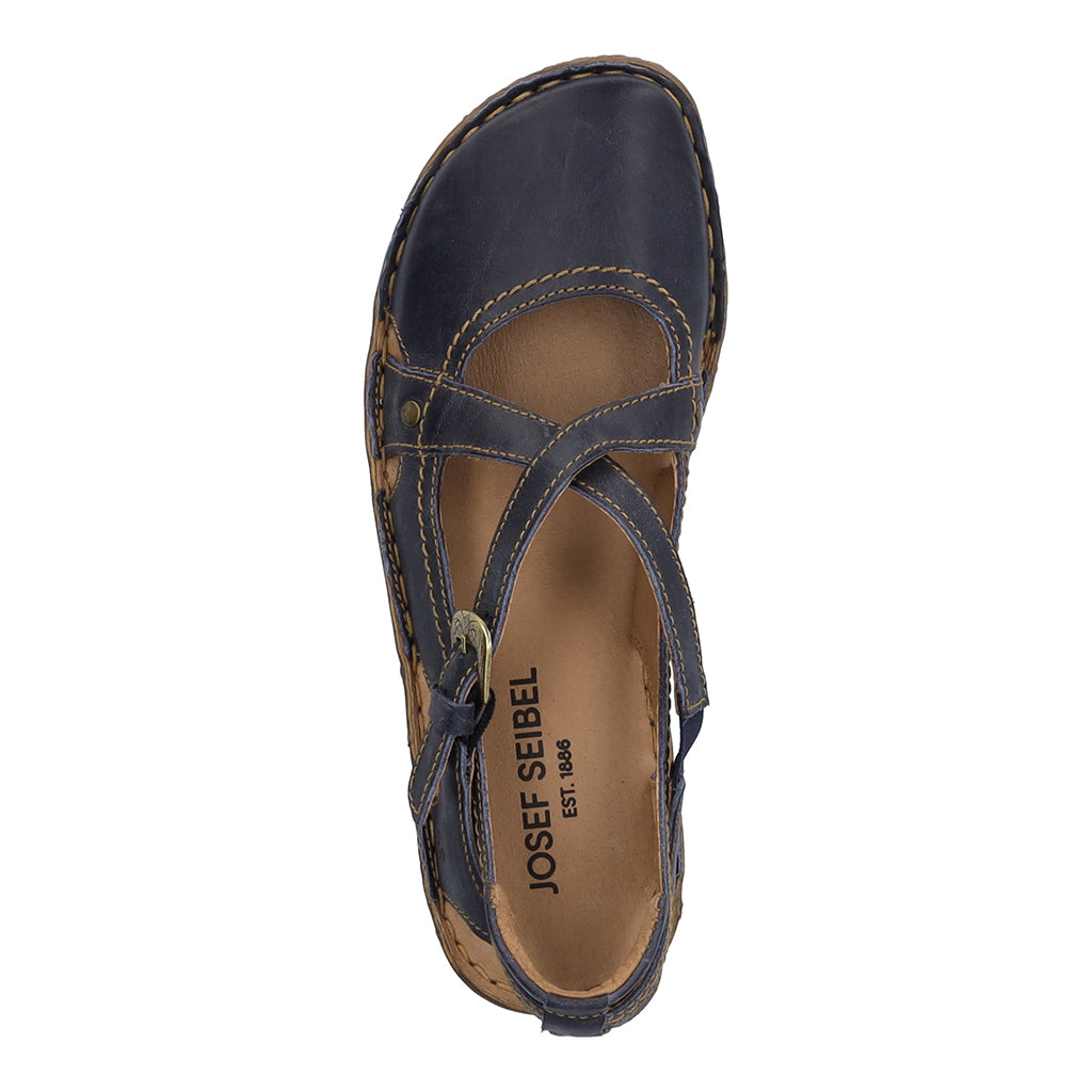 Josef Seibel Rosalie 13 Ladies Closed-Toe Sadals cross strap design.soft leathers Colours Ltd, Colours, Colours Farnham, Colours Shoes