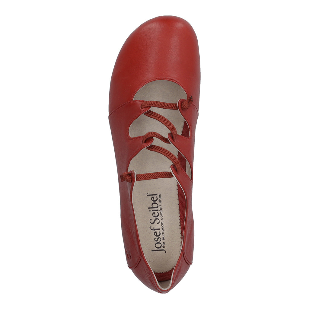 Josef Seibel Fiona 04 Ladies Slip-on Shoes light-weight and flexible Ghillie stye slip-on Colours Ltd, Colours, Colours Farnham, Colours Shoes