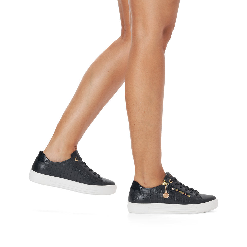 Remonte D0916 Ladies Trainers Women fashion Shoes with side Zipper Colours Ltd, Colours, Colours Farnham, Colours Shoes