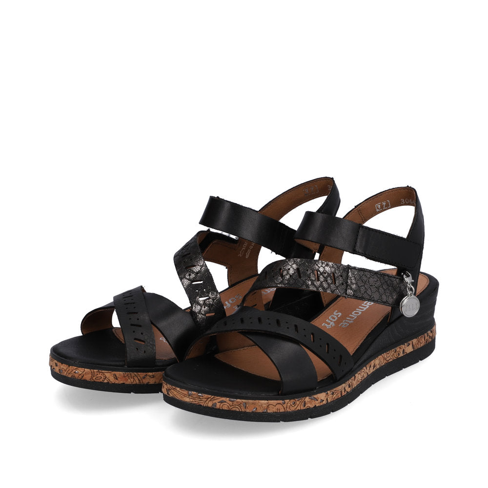 Remonte D3064 Ladies Sandals Women Sandals - Hook & Loop Colours Ltd, Colours, Colours Farnham, Colours Shoes
