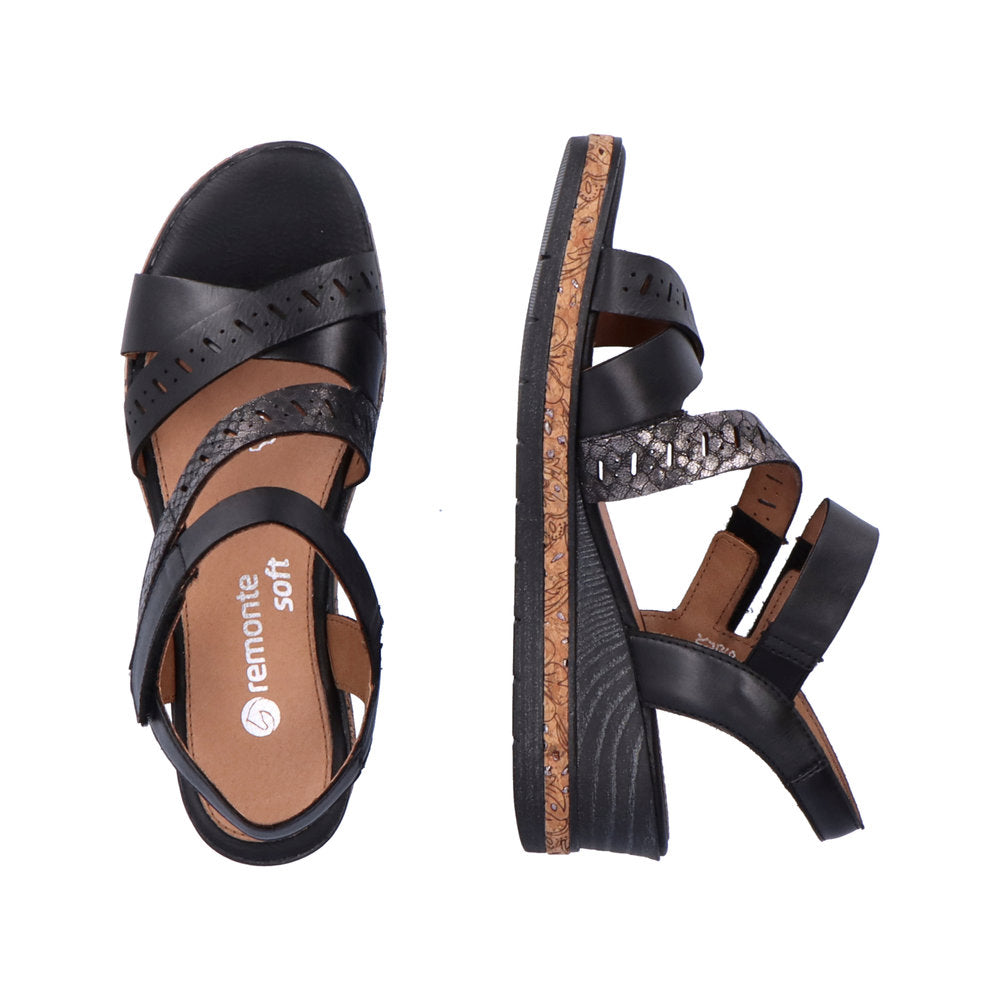 Remonte D3064 Ladies Sandals Women Sandals - Hook & Loop Colours Ltd, Colours, Colours Farnham, Colours Shoes